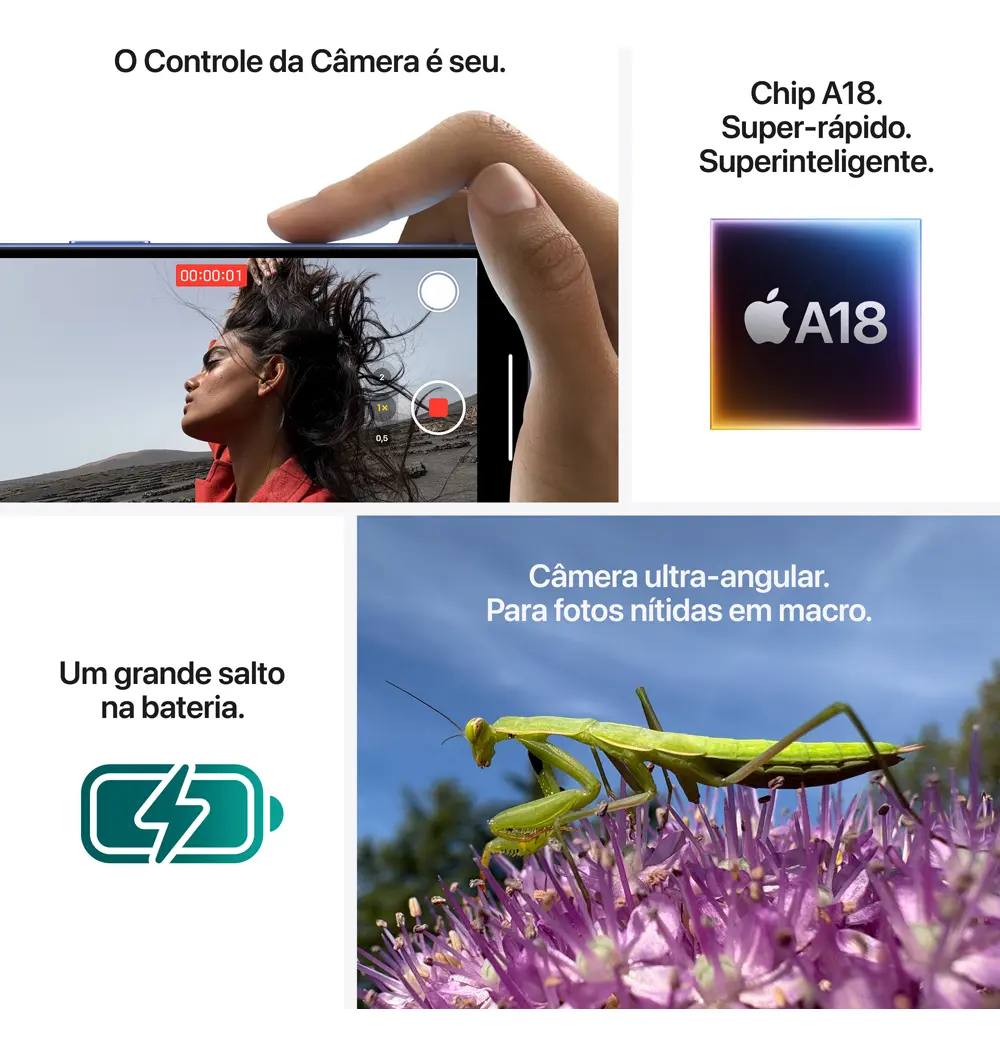 iPhone 16 Preto