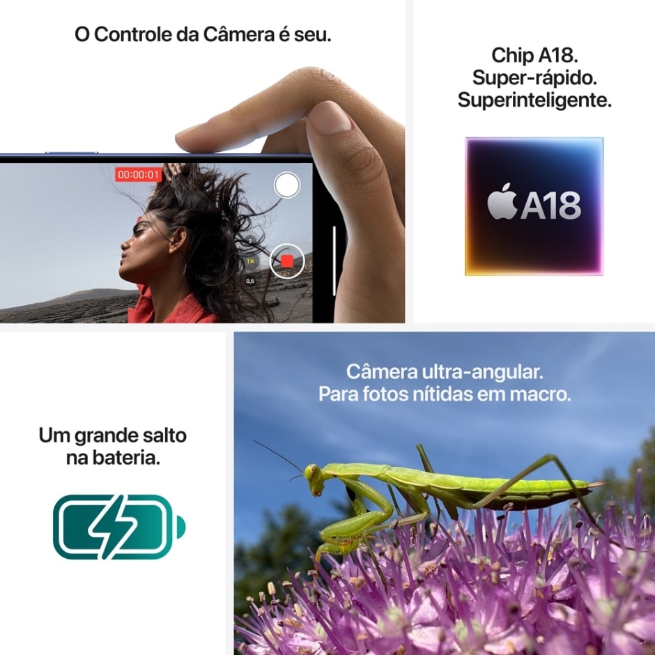 iPhone 16 Ultramarino
